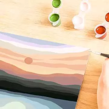 Minimalistisch landschap Hobby;Schilderen op nummer - image 6 - Ravensburger