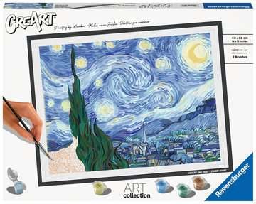 Mini Peinture Par Numéro Adulte 20X20Cm Avec Cadre Van Gogh Nuit Etoilée -  Petit Format Kit De Loisir Créatif Diy Numéro D'A[u2086] - Cdiscount  Beaux-Arts et Loisirs créatifs