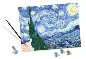CreArt Serie B Art Collection - Van Gogh: Notte stellata Giochi Creativi;CreArt Adulti - immagine 7 - Ravensburger