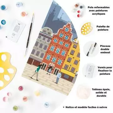 CreArt - 24x30cm - Stockholm Loisirs créatifs;Peinture - Numéro d’art - Image 7 - Ravensburger