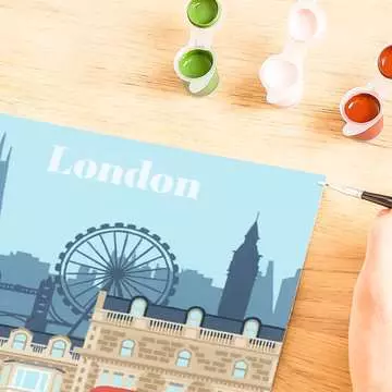 CreArt - 24x30cm - London Loisirs créatifs;Peinture - Numéro d’art - Image 8 - Ravensburger