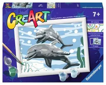 Pod of Dolphins Loisirs créatifs;Numéro d art - Image 1 - Ravensburger