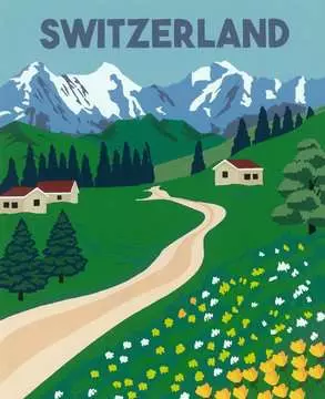 CreArt Serie Trend C - Svizzera, Regione della Jungfrau Giochi Creativi;CreArt Adulti - immagine 2 - Ravensburger