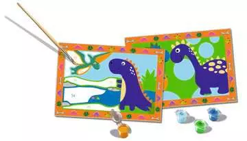 CreArt Serie Junior: 2 x Dinosauri Giochi Creativi;CreArt Junior - immagine 3 - Ravensburger