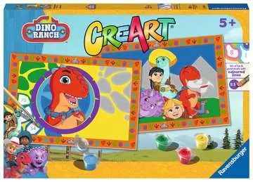 CreArt Serie Junior: 2 x Dino Ranch Juegos Creativos;CreArt Niños - imagen 1 - Ravensburger
