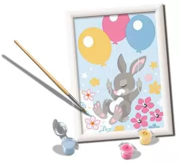 CreArt Serie E Classic - Conejo con globos Juegos Creativos;CreArt Niños - imagen 2 - Ravensburger