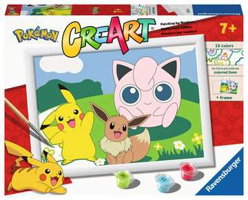 Ravensburger CreArt Serie D: Pokémon Classics, Kit per Dipingere co