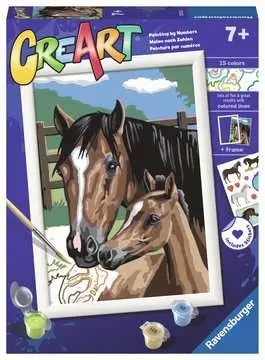 Foaling Around Loisirs créatifs;Peinture - Numéro d’art - Image 1 - Ravensburger