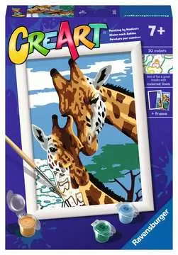 Cute Giraffes Hobby;Schilderen op nummer - image 1 - Ravensburger