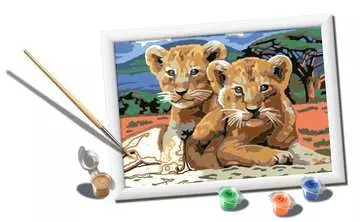 CreArt Serie D Classic - Cachorros de león Juegos Creativos;CreArt Niños - imagen 2 - Ravensburger