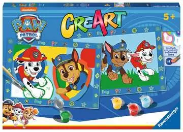 CreArt Tlapková patrola Kreativní a výtvarné hračky;CreArt Malování pro děti - obrázek 1 - Ravensburger