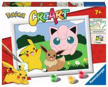 CreArt Pokémoni Kreativní a výtvarné hračky;CreArt Malování pro děti - obrázek 1 - Ravensburger
