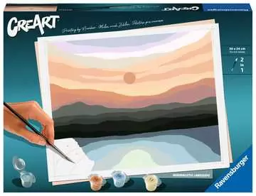 CreArt Minimalistic Landscape Arts & Craft;CreArt - bild 1 - Ravensburger