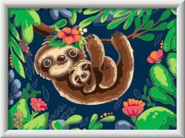 Sweet Sloths Loisirs créatifs;Peinture - Numéro d’art - Image 2 - Ravensburger