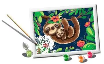 Sweet Sloths Loisirs créatifs;Peinture - Numéro d’art - Image 3 - Ravensburger