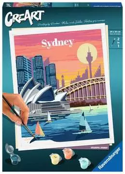 CreArt Trendy města: Sydney Kreativní a výtvarné hračky;CreArt Malování pro dospělé - obrázek 1 - Ravensburger