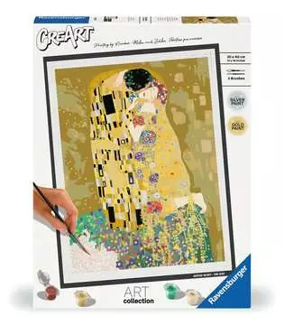 CreArt - 30x40 cm - Klimt - The Kiss Loisirs créatifs;Numéro d art - Image 1 - Ravensburger