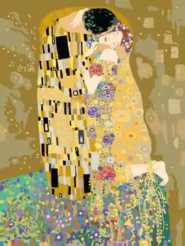 CreArt - 30x40 cm - Klimt - The Kiss Loisirs créatifs;Peinture - Numéro d’art - Image 2 - Ravensburger