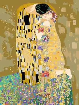 CreArt Serie B - ART COLLECTION - Klimt, El beso Juegos Creativos;CreArt Adultos - imagen 2 - Ravensburger