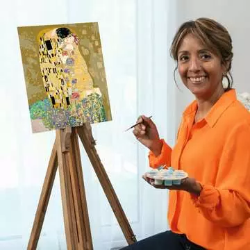 CreArt Serie B Art Collection - Klimt: Il bacio Giochi Creativi;CreArt Adulti - immagine 5 - Ravensburger