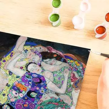 CreArt - 30x40 cm - Klimt - Virgin Loisirs créatifs;Peinture - Numéro d’art - Image 5 - Ravensburger