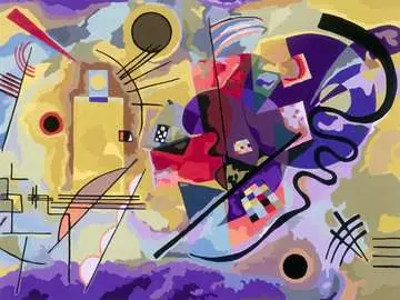 CreArt Wassily Kandinsky: Žlutá, červená, modrá Kreativní a výtvarné hračky;CreArt Malování pro dospělé - obrázek 2 - Ravensburger