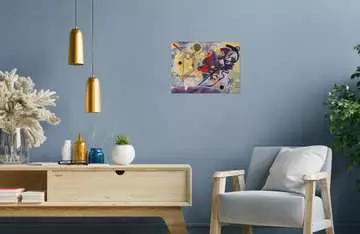 CreArt - 30x40 cm - Kandinsky : Yellow, Red, Blue Loisirs créatifs;Peinture - Numéro d’art - Image 7 - Ravensburger