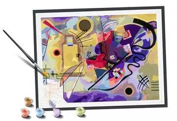 CreArt - 30x40 cm - Kandinsky : Yellow, Red, Blue Loisirs créatifs;Peinture - Numéro d’art - Image 3 - Ravensburger