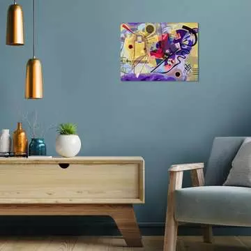 CreArt Serie B - ART COLLECTION - Kandinsky, Amarillo, rojo y azul Juegos Creativos;CreArt Adultos - imagen 5 - Ravensburger