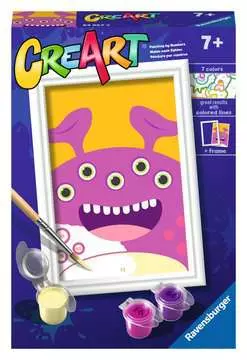 CreArt Fialová příšerka Kreativní a výtvarné hračky;CreArt Malování pro děti - obrázek 1 - Ravensburger