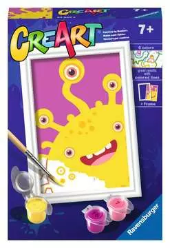 CreArt Žlutá příšerka Kreativní a výtvarné hračky;CreArt Malování pro děti - obrázek 1 - Ravensburger