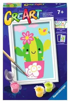 CreArt Veselý kaktus Kreativní a výtvarné hračky;CreArt Malování pro děti - obrázek 1 - Ravensburger