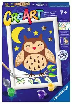 CreArt Roztomilá sovička Kreativní a výtvarné hračky;CreArt Malování pro děti - obrázek 1 - Ravensburger