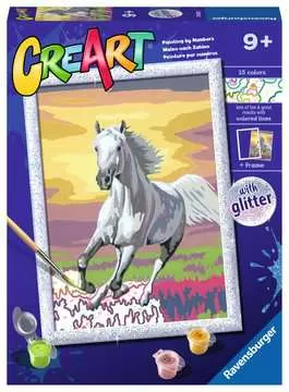 Horse at Sunset Loisirs créatifs;Peinture - Numéro d’art - Image 1 - Ravensburger