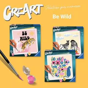 CreArt - 20x20cm - Be Wild Loisirs créatifs;Peinture - Numéro d’art - Image 8 - Ravensburger