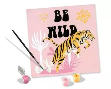 CreArt - 20x20cm - Be Wild Loisirs créatifs;Peinture - Numéro d’art - Image 9 - Ravensburger