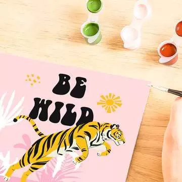 CreArt - 20x20cm - Be Wild Loisirs créatifs;Peinture - Numéro d’art - Image 7 - Ravensburger