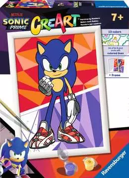 CreArt Serie D licensed - Sonic Prime Juegos Creativos;CreArt Niños - imagen 2 - Ravensburger