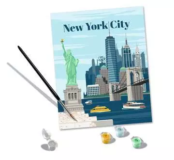 CreArt - 24x30cm - New York Loisirs créatifs;Peinture - Numéro d’art - Image 8 - Ravensburger