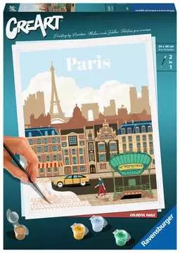 Colorful Paris Hobby;Schilderen op nummer - image 1 - Ravensburger