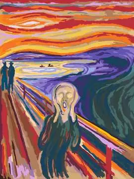 The Scream (Munch) Hobby;Schilderen op nummer - image 2 - Ravensburger