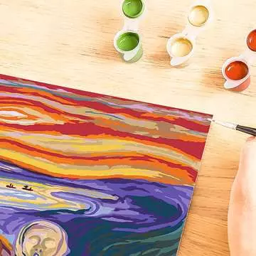 The Scream (Munch) Hobby;Schilderen op nummer - image 6 - Ravensburger