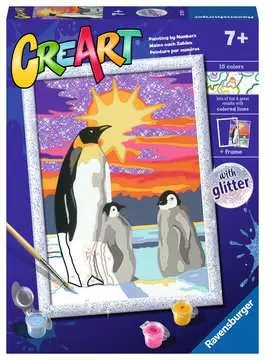 CreArt serie D - Pingüinos Juegos Creativos;CreArt Niños - imagen 1 - Ravensburger