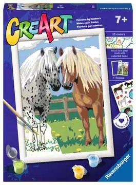CreArt serie D - Pareja de caballos Juegos Creativos;CreArt Niños - imagen 1 - Ravensburger