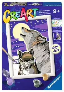 CreArt Serie E Classic - Lobos Juegos Creativos;CreArt Niños - imagen 1 - Ravensburger