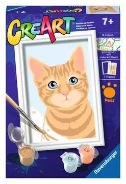 Orange Tabby Loisirs créatifs;Peinture - Numéro d’art - Image 2 - Ravensburger