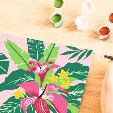 CreArt - 20x20cm - tropical Loisirs créatifs;Peinture - Numéro d’art - Image 7 - Ravensburger