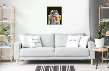 CreArt Star Wars: R2-D2 Kreativní a výtvarné hračky;CreArt Malování pro dospělé - obrázek 3 - Ravensburger