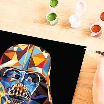 CreArt Star Wars: Darth Vader Kreativní a výtvarné hračky;CreArt Malování pro dospělé - obrázek 8 - Ravensburger