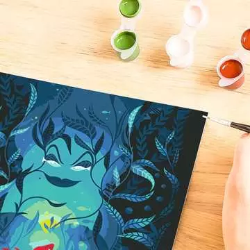 CreArt - 30x40cm - Ariel et Ursula Disney Princess Loisirs créatifs;Peinture - Numéro d’art - Image 7 - Ravensburger